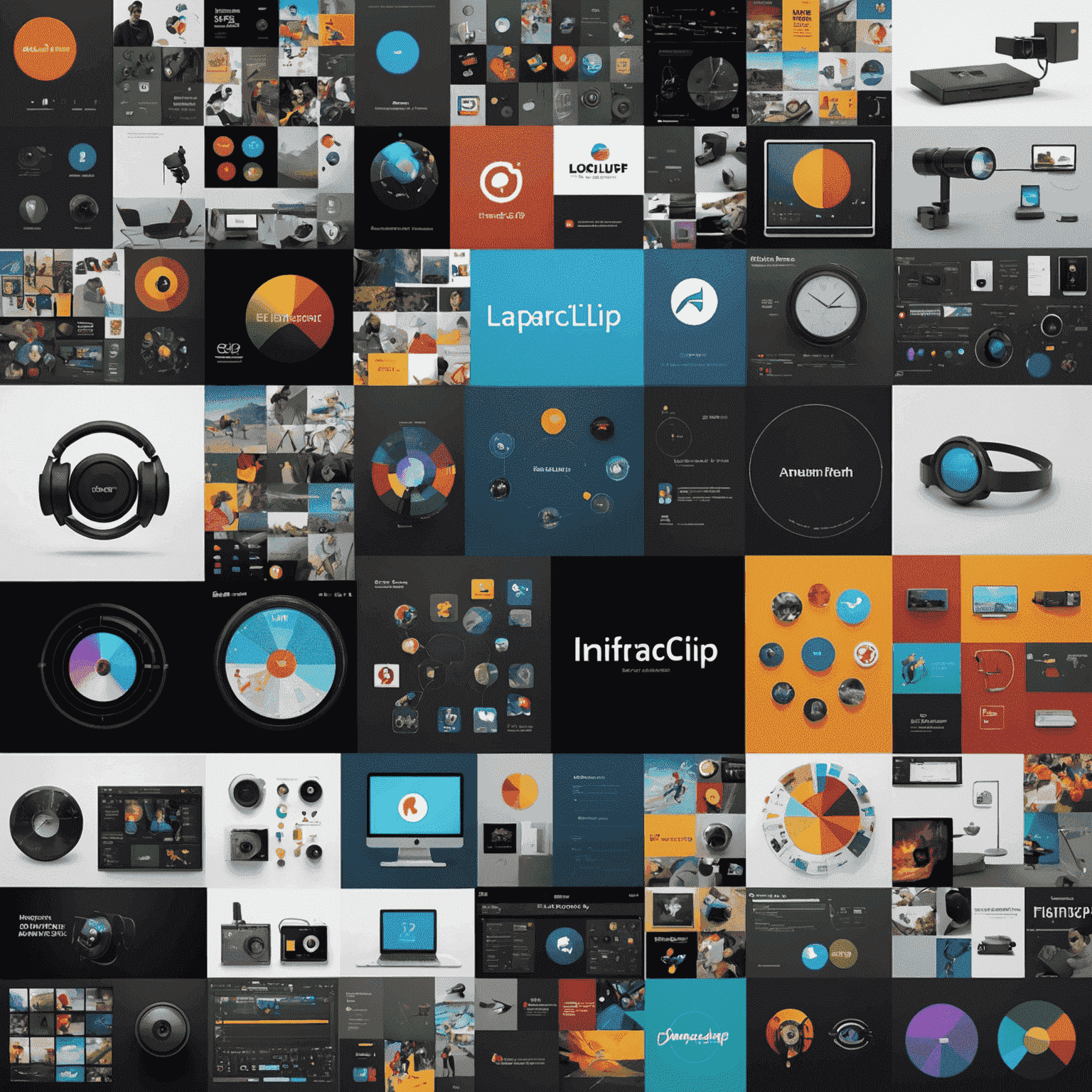 A collage of various animation software interfaces, including Flipaclip, showcasing the diverse tools available to modern animators